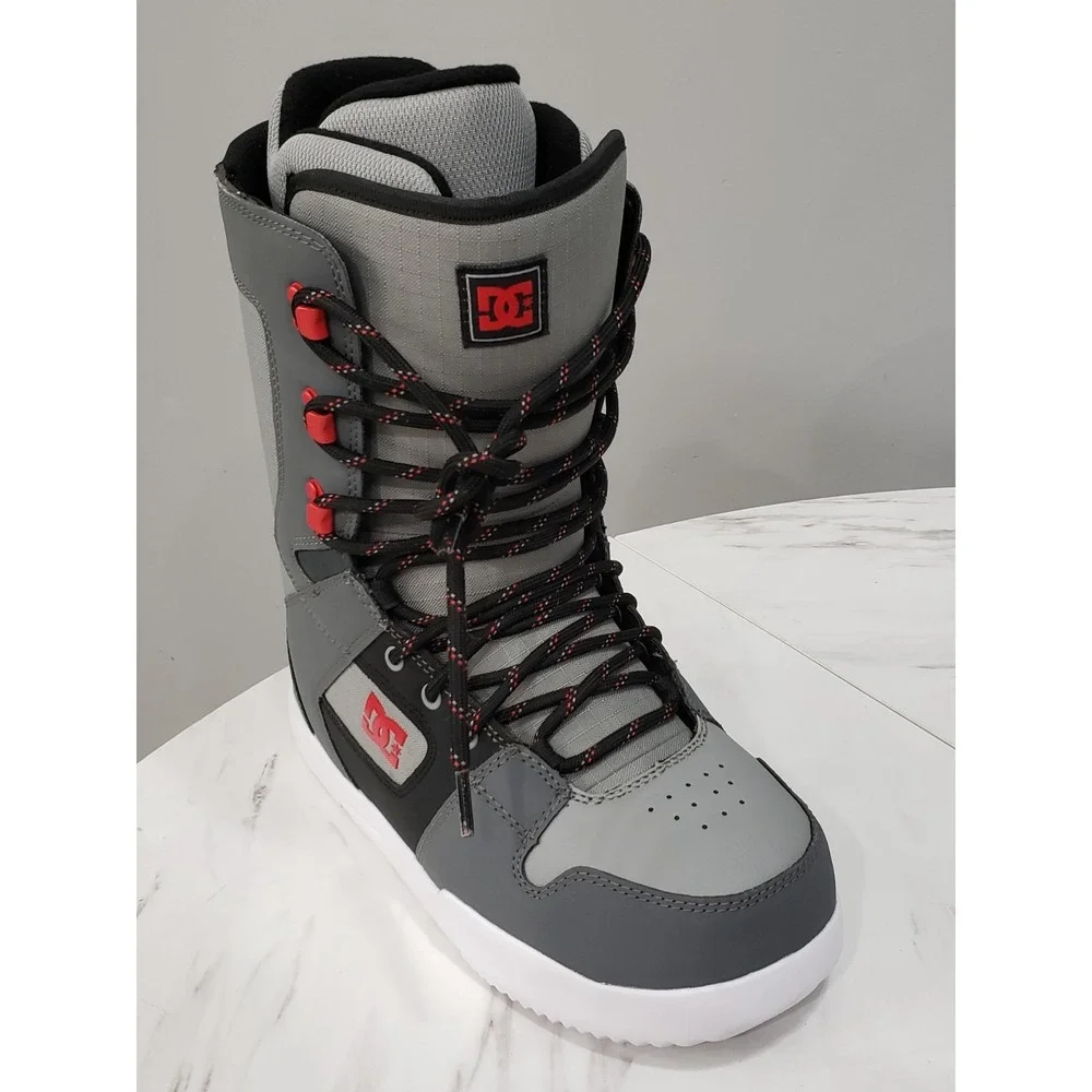 NEW SIZE 9 - DC Phase W24‎ (xSKR) 2024 - GRAY RED BLACK SNOWBOARDING BOOTS